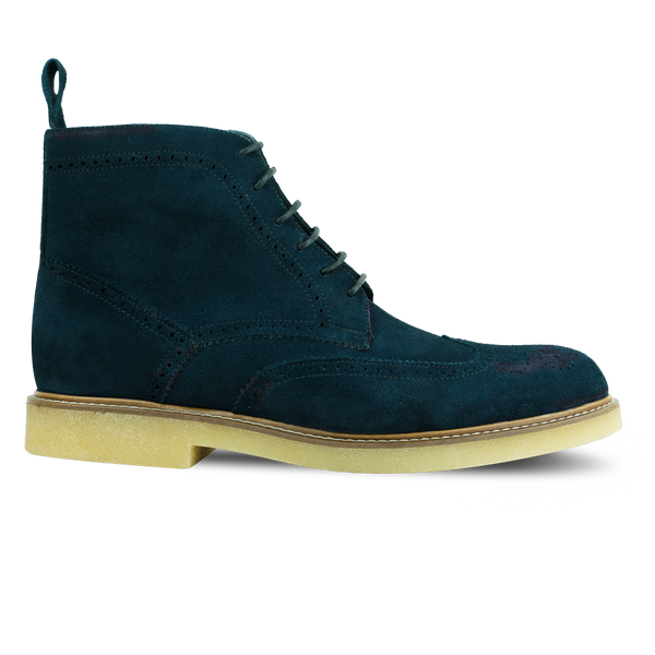 Columb: Bottes Homme - Crêpe Bleu