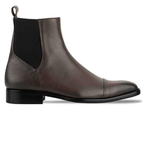 Cavan: Chelsea Boots Homme - Cuir Marron