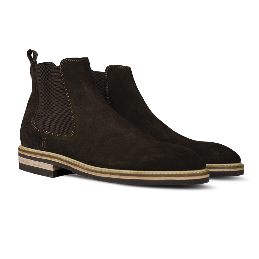 Berwick Marron Bottines Pour Hommes