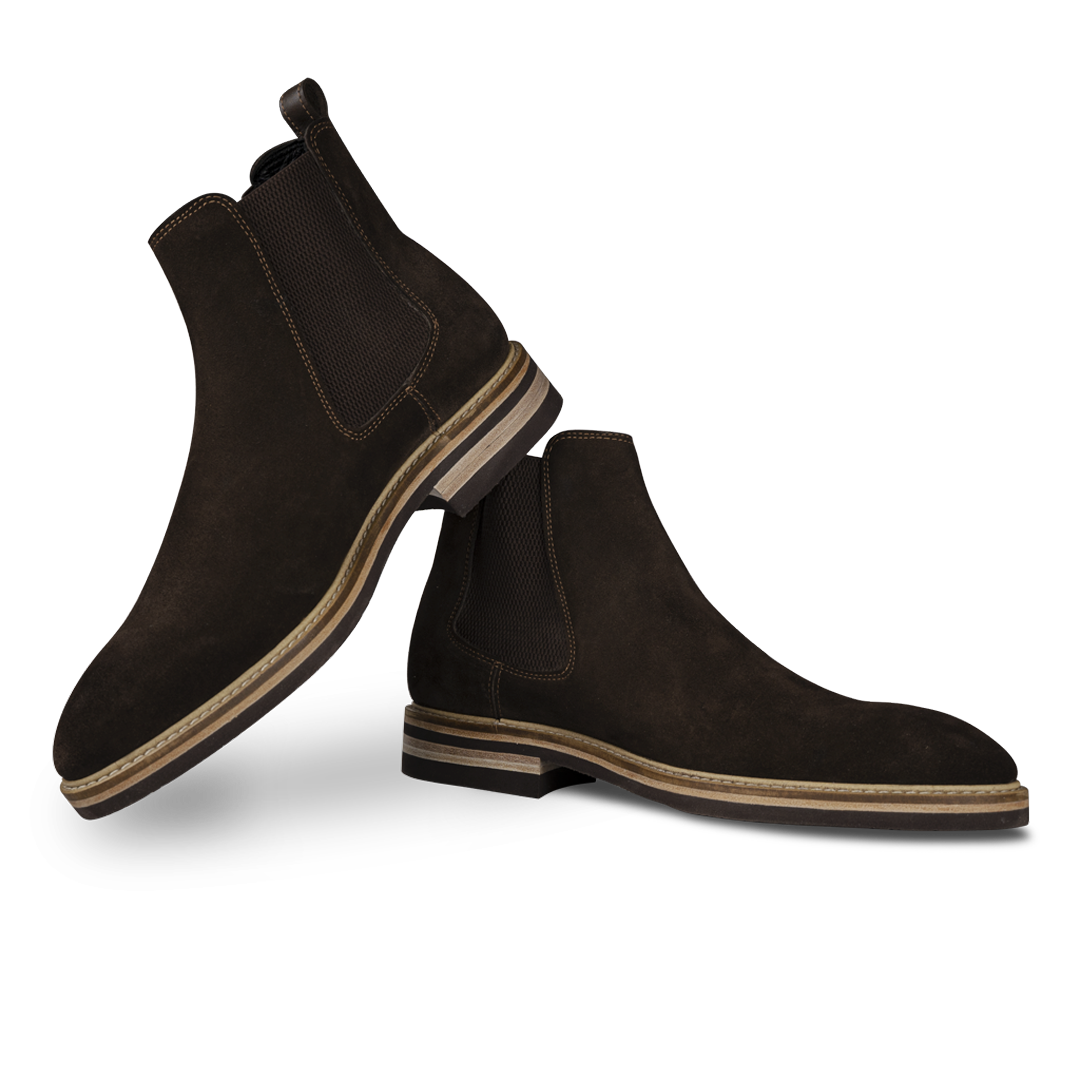 Berwick Marron Bottines Pour Hommes