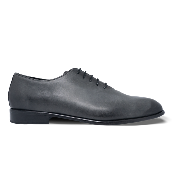 Landon: Richelieu Homme - Cuir Gris